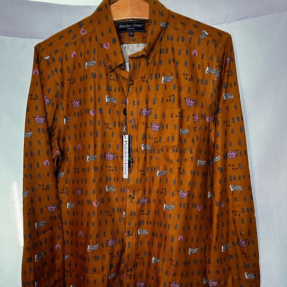 Paisley & Gray Button Shirt - Picture 1 of 3